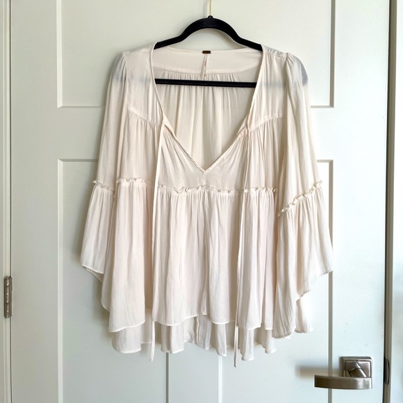 Free people Peasant top cream / off white XS - Picture 1 of 5